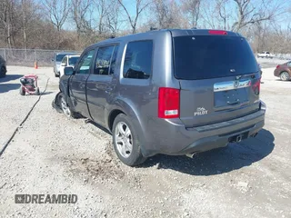 2014 Honda Pilot EX-L with VIN 5FNYF4H50EB050091, listed as a IAAI auction lot 41821874 with 133,407 mi miles. Bid and sale history available at carsss.com. Image 3.
