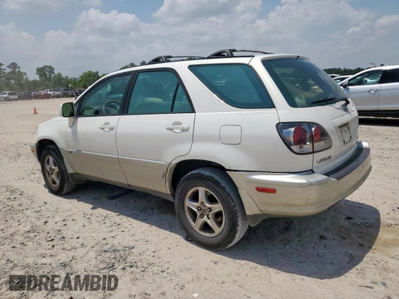 2001 Lexus RX 300 z VIN JTJHF10U310204364, wystawiony jako Copart lot #59035395 z przebiegiem 201 170 mil mil oraz Szkoda całkowita • Salvage title. Historia ofert i sprzedaży dostępna na DreamBid. Obrazek 2.