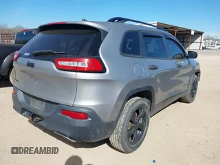 2016 Jeep Cherokee Sport with VIN 1C4PJMAS5GW348869, listed as a IAAI auction lot 41672622 with 166,330 mi miles. Bid and sale history available at carsss.com. Image 4.