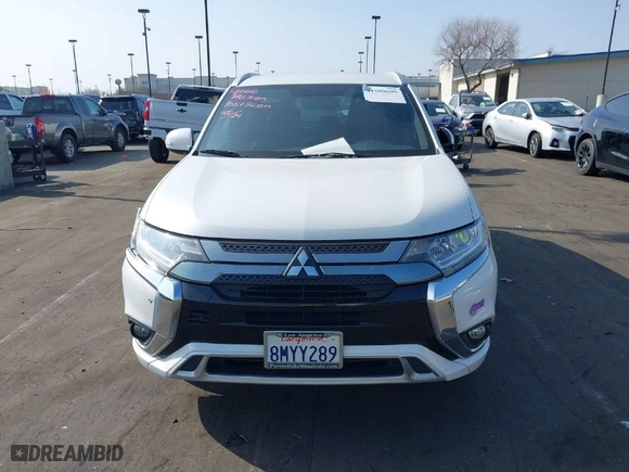 2019 Mitsubishi Outlander PHEV SEL with VIN JA4J24A57KZ049706, listed as a IAAI auction lot 41500699 with 160280 miles. Bid and sale history available at carsss.com. Image 13.