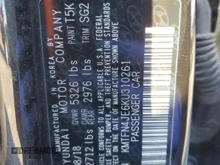 2019 Genesis G80 3.8L с VIN KMTFN4JE6KU310261, выставлен на аукционе Copart как лот 81235844 с пробегом 79 347 миль миль и Списание • Salvage title. История ставок и продаж доступна на DreamBid. Изображение 14.
