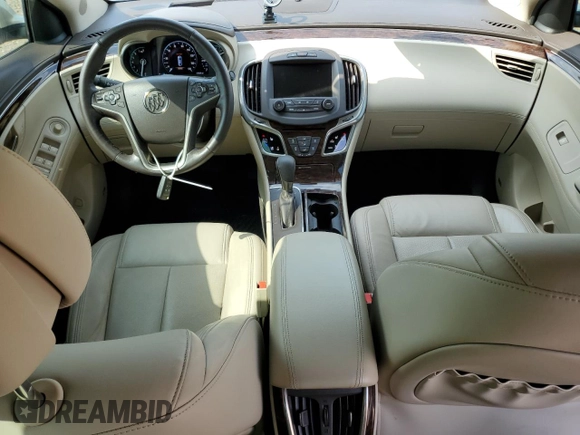 2014 Buick LaCrosse Premium I with VIN 1G4GD5G39EF133209, listed as a Copart auction lot 51226245 with 37,628 mi miles and Salvage Title. Bid and sale history available at carsss.com. Image 8.