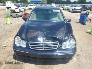 2006 Mercedes-Benz C 230 Sport with VIN WDBRF52HX6A900802, listed as a Copart auction lot 56059425 with 180,660 mi miles and Salvage title. Bid and sale history available at DreamBid. Image 5.