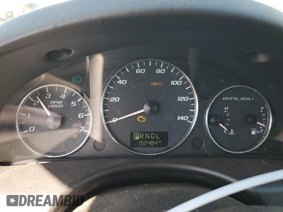 2006 Chevrolet Malibu LTZ with VIN 1G1ZU53866F252084, listed as a Copart auction lot 48119375 with 192,484 mi miles and Salvage Title. Bid and sale history available at DreamBid. Image 9.