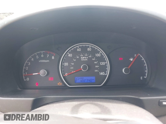 2009 Hyundai Elantra GLS with VIN KMHDU46D09U788822, listed as a IAAI auction lot 42632021 with 122,740 mi miles and . Bid and sale history available at DreamBid. Image 7.