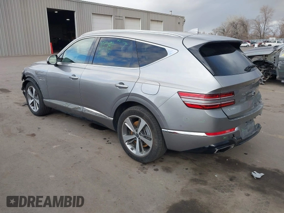 2023 Genesis GV80 with VIN KMUHBDSB2PU113046, listed as a IAAI auction lot 41516832 with 53,897 mi miles and . Bid and sale history available at DreamBid. Image 3.