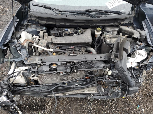 2016 Nissan Rogue SV with VIN JN8AT2MV5GW154339, listed as a Copart auction lot 50191385 with 225,321 mi miles and Salvage Title. Bid and sale history available at DreamBid. Image 14.