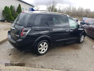 2007 Nissan Quest S with VIN 5N1BV28UX7N136321, listed as a Copart auction lot 79826724 with 203,184 mi miles and Non Repairable. Bid and sale history available at carsss.com. Image 3.