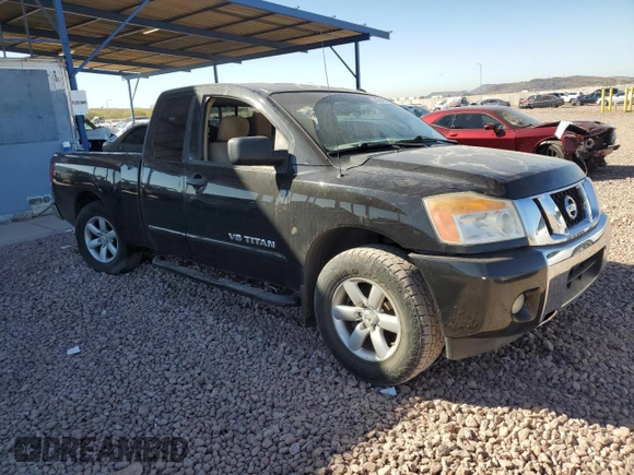 2014 Nissan Titan SE with VIN 1N6AA0CA4EN503074, listed as a Copart auction lot 44261495 with 241,098 mi miles and Salvage Title. Bid and sale history available at carsss.com. Image 4.