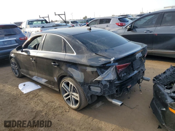 2019 Audi A3 Sedan Premium with VIN WAUBEGFF5K1018194, listed as a Copart auction lot 69603104 with 33,547 mi miles and Non Repairable. Bid and sale history available at carsss.com. Image 2.