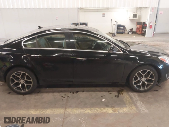 2014 Buick Regal Premium II with VIN 2G4GR5GX6E9186902, listed as a IAAI auction lot 41666086 with 101,004 mi miles. Bid and sale history available at carsss.com. Image 13.