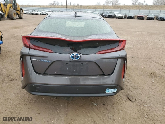 2017 Toyota Prius Prime Plus with VIN JTDKARFPXH3046072, listed as a Copart auction lot 49141135 with NaN miles and Non Repairable. Bid and sale history available at carsss.com. Image 6.