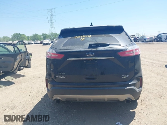 2019 Ford Edge SEL with VIN 2FMPK4J9XKBB03842, listed as a IAAI auction lot 42221645 with 155,424 mi miles and . Bid and sale history available at DreamBid. Image 16.