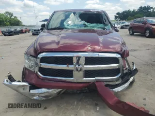 2019 Ram 1500 Tradesman z VIN 1C6RR6FTXKS723855, wystawiony jako Copart lot #55828485 z przebiegiem Nie podano mil oraz Szkoda całkowita • Salvage title. Historia ofert i sprzedaży dostępna na DreamBid. Obrazek 5.