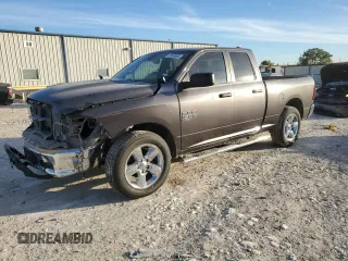2021 Ram 1500 Tradesman z VIN 1C6RR7FGXMS577467, wystawiony jako Copart lot #82380064 z przebiegiem 47 215 mil mil oraz Szkoda całkowita • Salvage title. Historia ofert i sprzedaży dostępna na DreamBid. Obrazek 1.