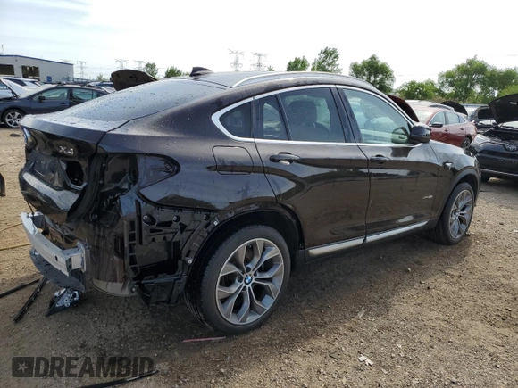 2015 BMW X4 xDrive28i with VIN 5UXXW3C5XF0F88635, listed as a Copart auction lot 56506824 with 80,243 mi miles and Salvage Title. Bid and sale history available at carsss.com. Image 3.