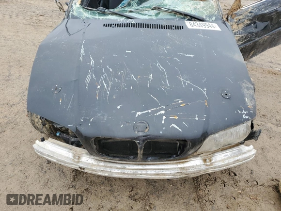 2000 BMW 3 Series 323Ci with VIN WBABM3341YJN64191, listed as a Copart auction lot 84349944 with Not Provided miles and Salvage Title. Bid and sale history available at DreamBid. Image 11.