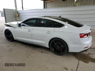 2018 Audi A5 Sportback Premium Plus with VIN WAUENCF57JA010688, listed as a Copart auction lot 49540794 with 66,981 mi miles. Bid and sale history available at carsss.com. Image 2.