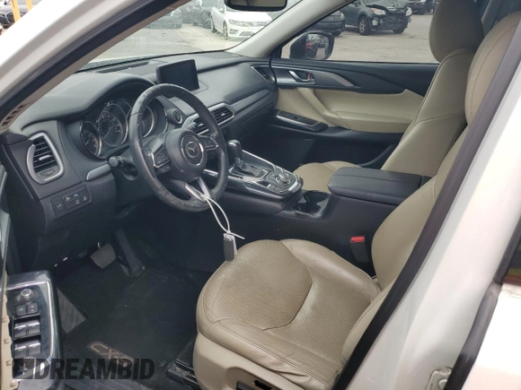 2016 Mazda CX-9 Touring with VIN JM3TCACY7G0110041, listed as a Copart auction lot 59218545 with 142,198 mi miles and Salvage title. Bid and sale history available at DreamBid. Image 7.