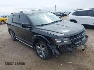 2017 Dodge Journey Crossroad Plus with VIN 3C4PDCGB3HT556863, listed as a IAAI auction lot 41629766 with 105,079 mi miles. Bid and sale history available at carsss.com. Image 1.