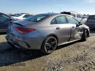 2021 Mercedes-Benz CLA 45 AMG with VIN W1K5J5DB8MN218696, listed as a Copart auction lot 81633993 with 10,299 mi miles and . Bid and sale history available at DreamBid. Image 3.