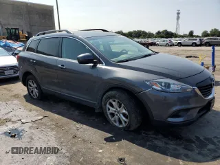 2015 Mazda CX-9 Sport z VIN JM3TB3BV9F0462607, wystawiony jako Copart lot #70601884 z przebiegiem 94 859 mil mil oraz Szkoda całkowita • Salvage title. Historia ofert i sprzedaży dostępna na DreamBid. Obrazek 4.