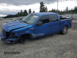 2014 Ford F-150 XL with VIN 1FTFW1CF0EKG56466, listed as a Copart auction lot 62112315 with 121,666 mi miles and Salvage title. Bid and sale history available at DreamBid. Image 1.