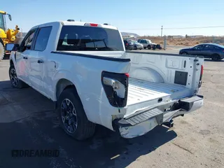 2024 Ford F-150 STX with VIN 1FTEW2K58RKE94988, listed as a IAAI auction lot 41242838 with 4,479 mi miles and . Bid and sale history available at carsss.com. Image 3.