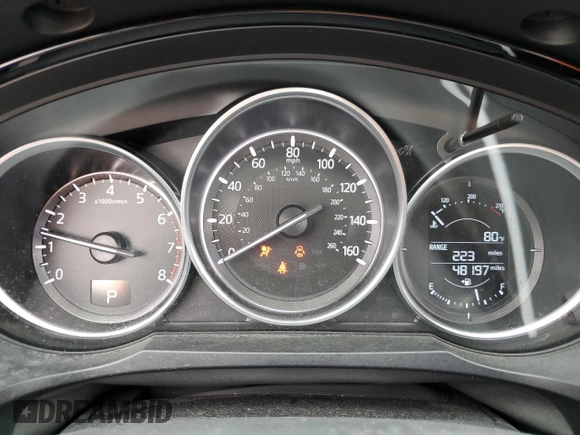 2016 Mazda CX-9 Sport with VIN JM3TCABYXG0122685, listed as a Copart auction lot 38173303 with 48,197 mi miles. Bid and sale history available at carsss.com. Image 9.