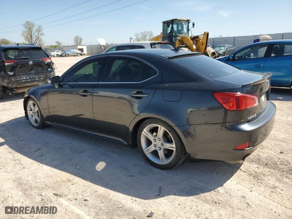 2009 Lexus IS 250 with VIN JTHBK262095091888, listed as a Copart auction lot 51932675 with 218,922 mi miles and Salvage Title. Bid and sale history available at carsss.com. Image 2.