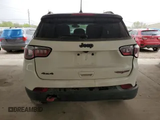 2019 Jeep Compass Trailhawk with VIN 3C4NJDDB9KT670934, listed as a Copart auction lot 48968305 with 101,129 mi miles and Clean Title. Bid and sale history available at carsss.com. Image 6.