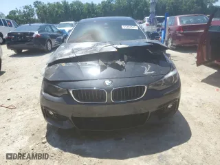 2018 BMW 4 Series 430i with VIN WBA4J1C52JBG78055, listed as a Copart auction lot 51282445 with 0 mi miles and Salvage Title. Bid and sale history available at carsss.com. Image 5.