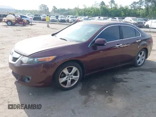 2009 Acura TSX with VIN JH4CU26699C035624, listed as a IAAI auction lot 42162098 with 269,510 mi miles. Bid and sale history available at carsss.com. Image 2.