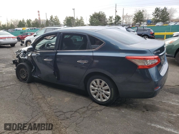 2014 Nissan Sentra SV with VIN 3N1AB7AP1EY254819, listed as a Copart auction lot 51493125 with 73,558 mi miles and Salvage Title. Bid and sale history available at DreamBid. Image 2.