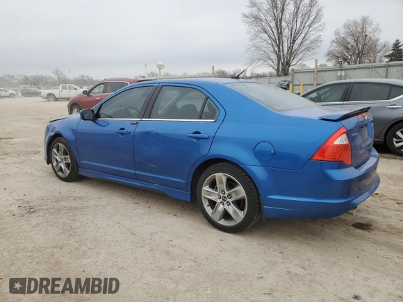 2011 Ford Fusion SPORT with VIN 3FAHP0KC3BR221008, listed as a Copart auction lot 86208904 with 60,921 mi miles and Salvage Title. Bid and sale history available at carsss.com. Image 2.