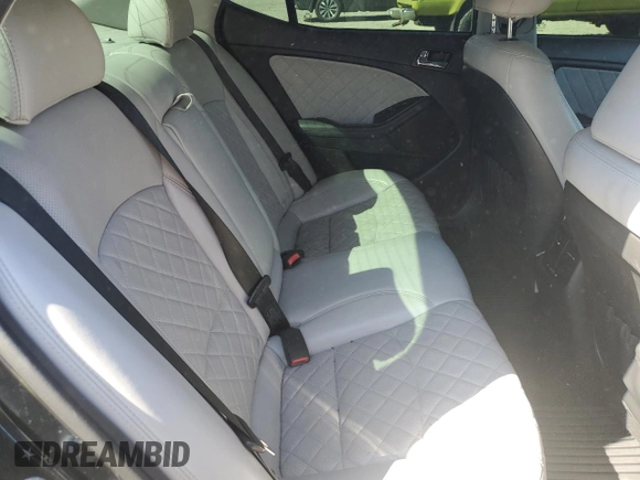 2015 Kia Optima SX Turbo with VIN 5XXGR4A63FG517153, listed as a Copart auction lot 65068985 with 153,482 mi miles and Salvage title. Bid and sale history available at DreamBid. Image 10.