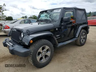 2017 Jeep Wrangler Sahara z VIN 1C4AJWBG3HL516295, wystawiony jako Copart lot #54745665 z przebiegiem 122 103 mil mil oraz Czysty tytuł • Clean title. Historia ofert i sprzedaży dostępna na DreamBid. Obrazek 1.