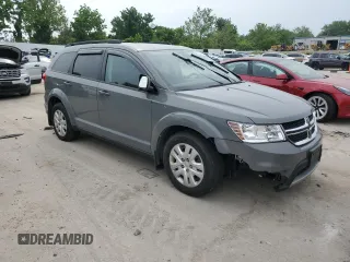 2019 Dodge Journey SE z VIN 3C4PDCBB9KT756175, wystawiony jako Copart lot #60358905 z przebiegiem 108 526 mil mil oraz Czysty tytuł • Clean title. Historia ofert i sprzedaży dostępna na DreamBid. Obrazek 4.