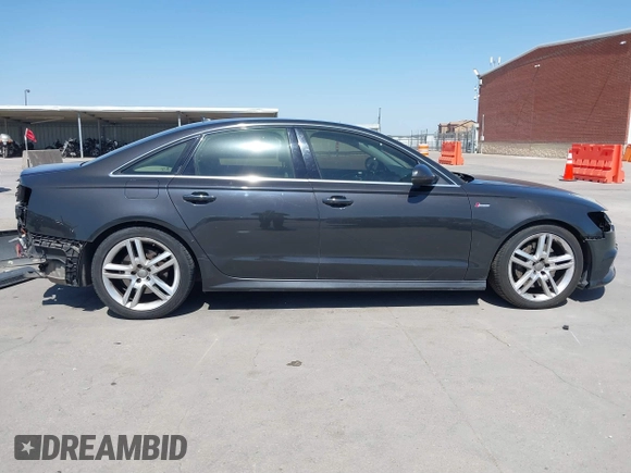 2016 Audi A6 3.0T Premium Plus with VIN WAUFGAFC0GN093898, listed as a IAAI auction lot 41844371 with 71,189 mi miles. Bid and sale history available at carsss.com. Image 14.