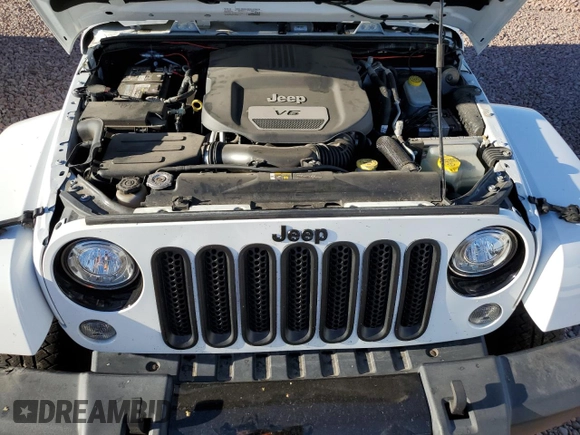 2018 Jeep Wrangler Sahara with VIN 1C4AJWBGXJL861815, listed as a Copart auction lot 53579335 with 47,365 mi miles and Salvage title. Bid and sale history available at DreamBid. Image 11.