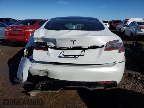 2022 Tesla Model S с VIN 5YJSA1E51NF470627, выставлен на аукционе Copart как лот 48011095 с пробегом Не указан миль и Списание • Salvage title. История ставок и продаж доступна на DreamBid. Изображение 6.