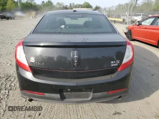 2014 Lincoln MKS with VIN 1LNHL9EK2EG610291, listed as a Copart auction lot 54544745 with 147,075 mi miles and Salvage Title. Bid and sale history available at carsss.com. Image 6.