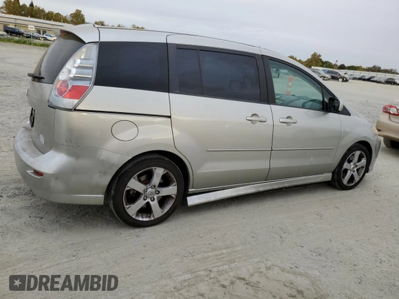 2007 Mazda 5 Touring with VIN JM1CR29L870139671, listed as a Copart auction lot 73526334 with 148,402 mi miles and Salvage Title. Bid and sale history available at DreamBid. Image 3.