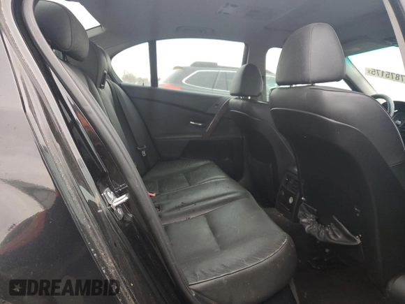 2005 BMW 5 Series 545i with VIN WBANB33515CN67474, listed as a Copart auction lot 47875175 with Not Provided miles and Salvage Title. Bid and sale history available at carsss.com. Image 10.