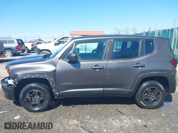 2017 Jeep Renegade Sport with VIN ZACCJBAB4HPF33738, listed as a IAAI auction lot 41754812 with 137,721 mi miles and . Bid and sale history available at carsss.com. Image 15.