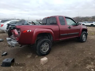 2008 Chevrolet Colorado 1LT with VIN 1GCDS19E488100714, listed as a Copart auction lot 83572374 with 127,969 mi miles and Salvage Title. Bid and sale history available at DreamBid. Image 3.