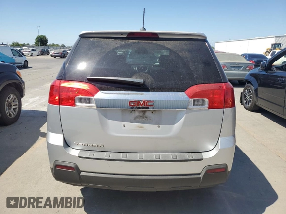 2015 GMC Terrain SLE with VIN 2GKALMEK8F6276167, listed as a Copart auction lot 61012415 with 123,858 mi miles and Salvage title. Bid and sale history available at DreamBid. Image 6.
