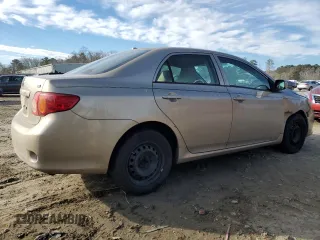 2009 Toyota Corolla with VIN 1NXBU40E79Z012776, listed as a Copart auction lot 83183994 with 191,051 mi miles and Salvage Title. Bid and sale history available at carsss.com. Image 3.
