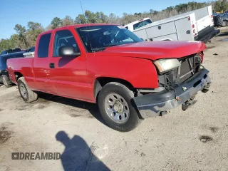 2006 Chevrolet Silverado 1500 Work Truck with VIN 1GCEC19X86Z227654, listed as a Copart auction lot 42624735 with 401,008 mi miles and Salvage Title. Bid and sale history available at carsss.com. Image 4.