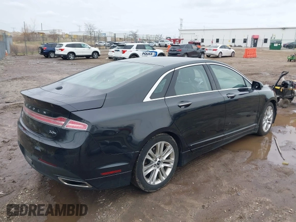 2015 Lincoln MKZ Hybrid with VIN 3LN6L2LUXFR602601, listed as a IAAI auction lot 41956495 with 346,448 mi miles. Bid and sale history available at carsss.com. Image 4.
